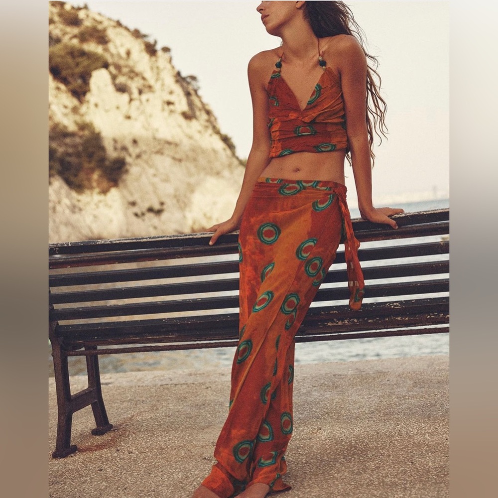 Zara Rust Orange pants only